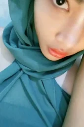 Cewek Padang Jilbab Omek Dua Jari